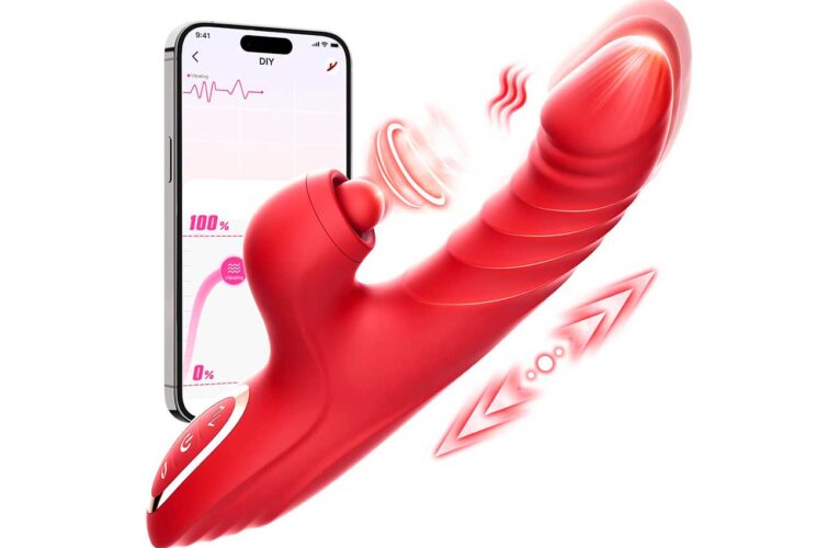 Juguete vibrador 4 en 1: Toendi G Spot Rose Toy Estimulador del clítoris ✨