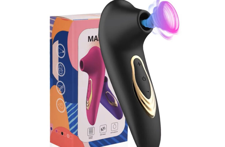Vibrador de succión de clítoris